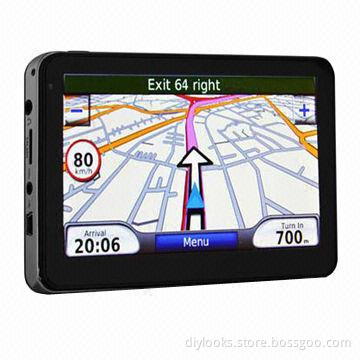 5.0-inch TFT Touch Screen Car GPS Navigator, Built-in Sensitive GPS Antenna